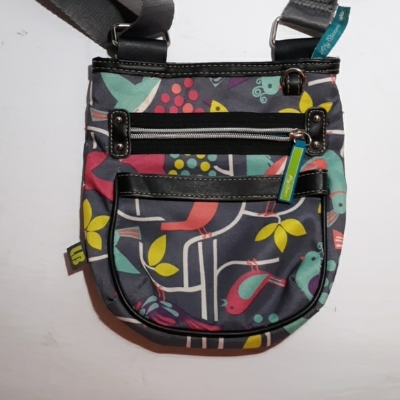 Lily Bloom shoulder bag birds spring boho Hippie - Picture 1 of 3